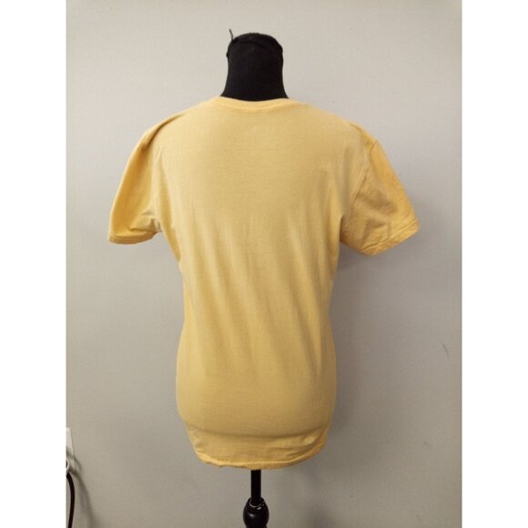 Walt Disney World Yellow Retro Throwback 70's Screenprint Short Sleeve T… - Picture 4 of 6